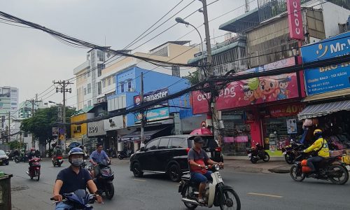 BÁN NHÀ MẶT TIỀN 92M2 NGANG 4.35 M KINH DOANH ĐỈNH CÁCH MẠNG THÁNG 8 11.99 TỶ.