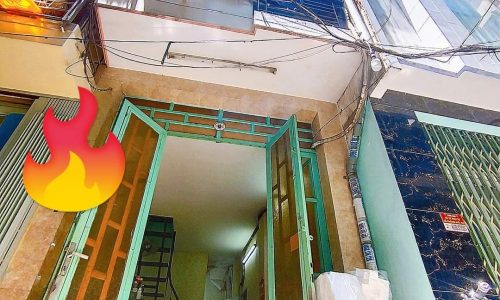 BÁN NHÀ PHÚ NHUẬN 28M2 3 TẦNG 4 PHÒNG NGỦ NỞ HẬU 4.3M  HUỲNH VĂN BÁNH 3.3 TỶ