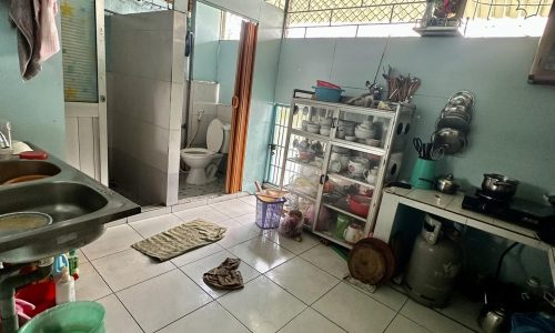 BÁN NHÀ MẶT TIỀN 90M2 NGANG 5M 2 TẦNG 2 PN KINH DOANH ĐỈNH BÙI HỮU NGHĨA 4.6 TỶ.