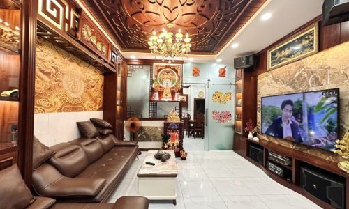 BÁN NHÀ BÌNH THẠNH 55M2 4 TẦNG NGANG GẦN 5M 4 TẦNG 4 PN SỔ VUÔNG ĐẸP NGUYỄN KHUYẾN 6.5 TỶ.