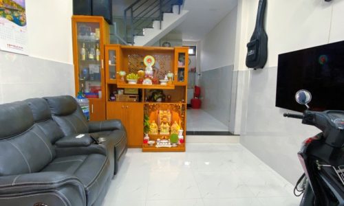 BÁN NHÀ BÌNH THẠNH HXH 65M2 2 TẦNG NGANG 7M 3PN SÁT NHÀ MỚI ĐẸP SÁT MT  PHAN VĂN TRỊ GẤP BÁN 5.5 TỶ.