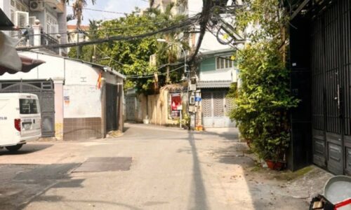 BÁN NHÀ MẶT TIỀN 50M2 C4 TIỆN XÂY MỚI 5 TẦNG KHU PXL PHAN TÂY HỒ 5.6 TỶ.